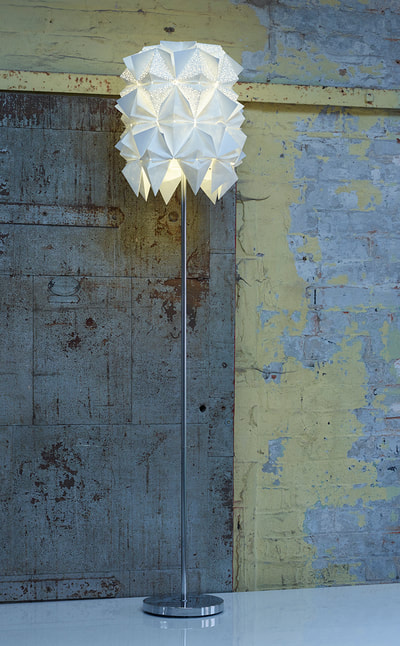 The Globall floor lamp - this can be used as a ceiling lamp.